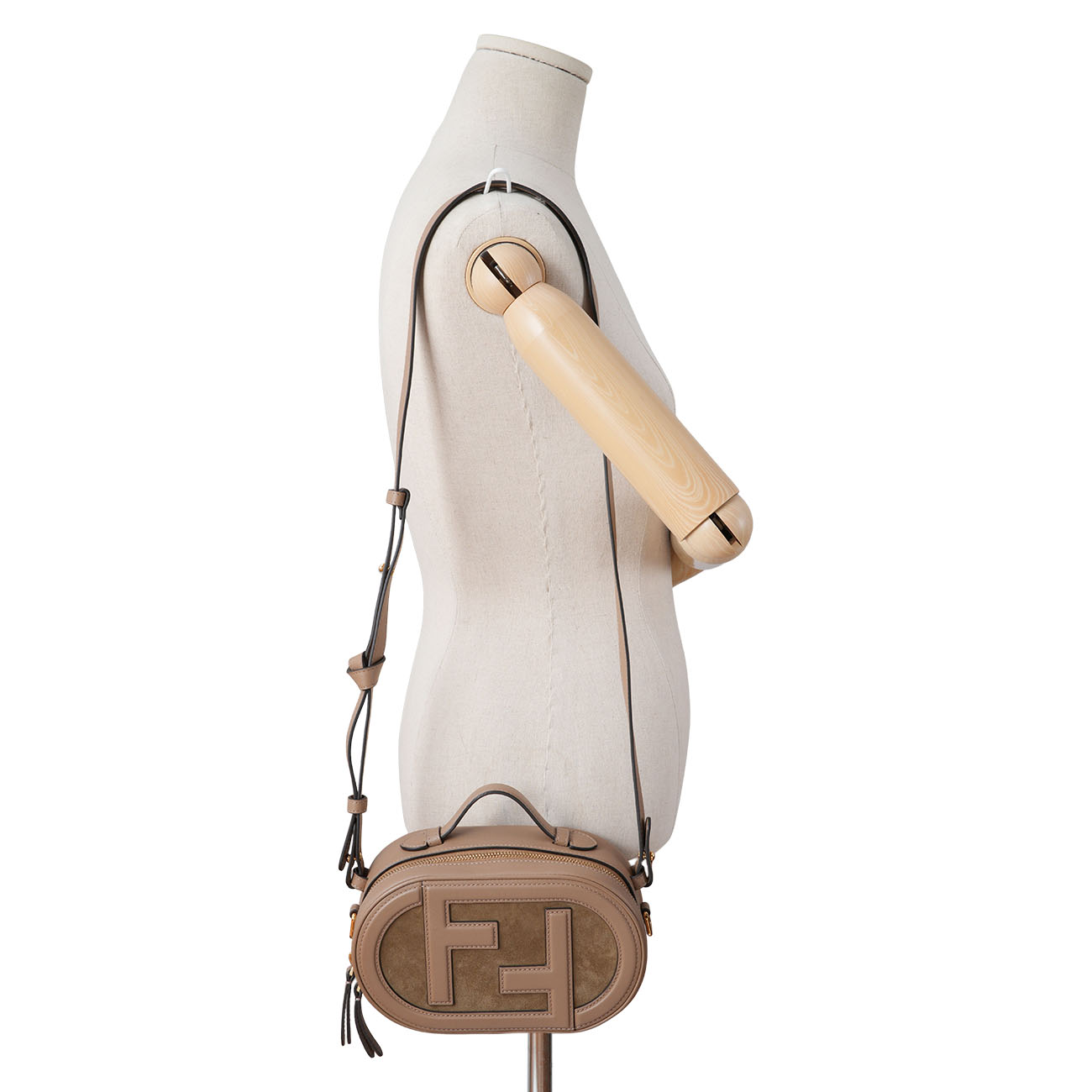 FENDI(USED)펜디 8BS058 FF 오\'락 미니 카메라 백 & 스트랩
