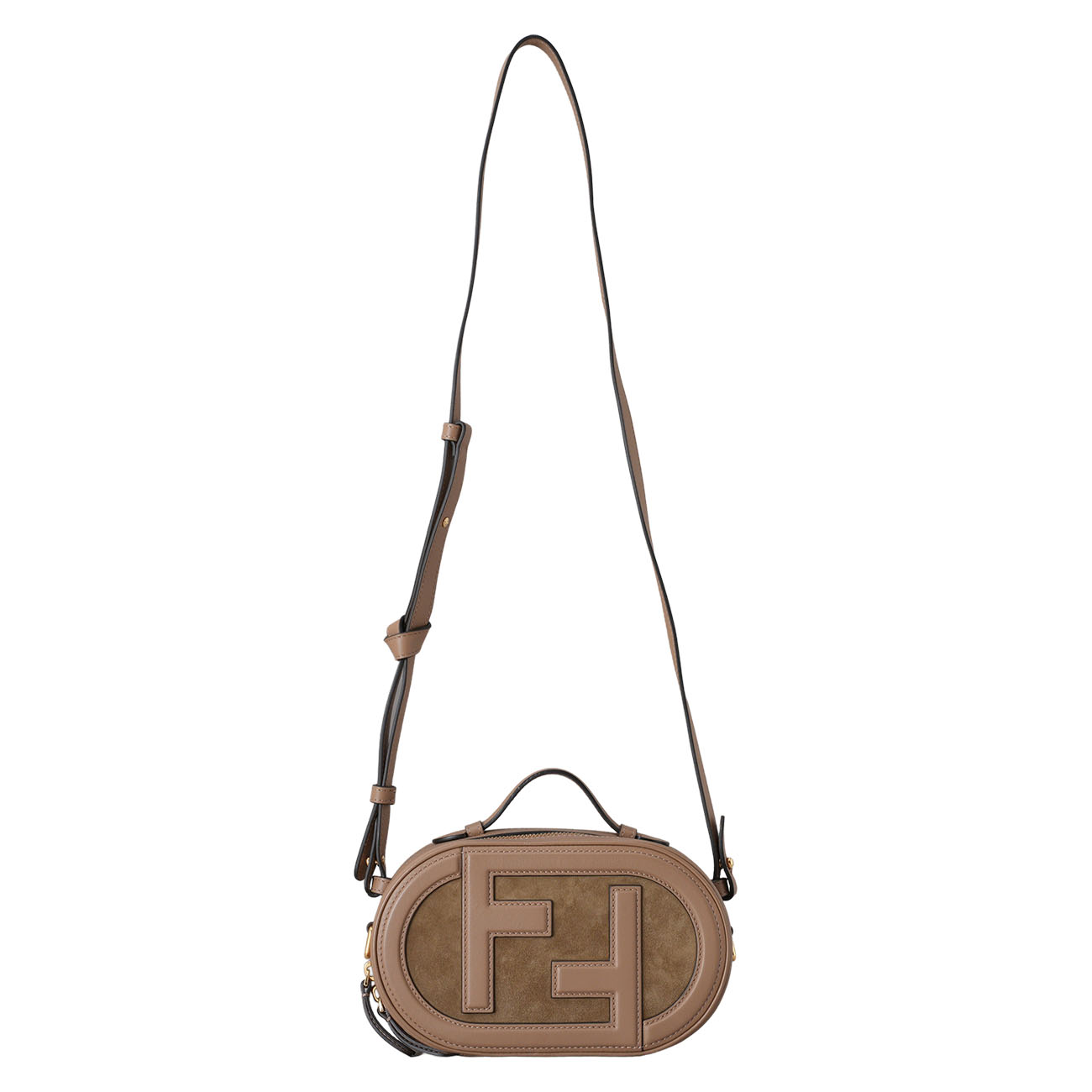 FENDI(USED)펜디 8BS058 FF 오\'락 미니 카메라 백 & 스트랩