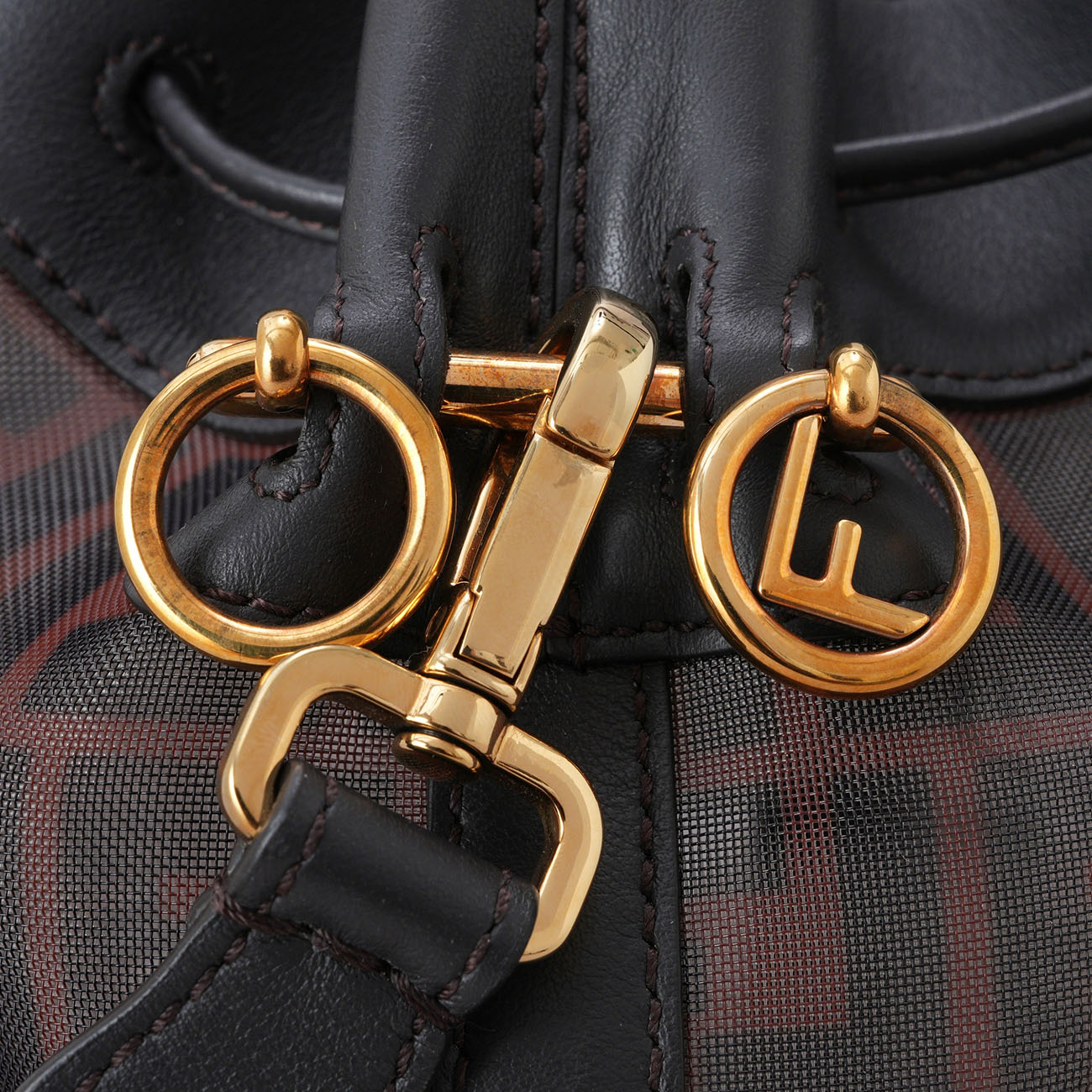 FENDI(USED)펜디 8BT298 몬트레조 스몰 버킷백