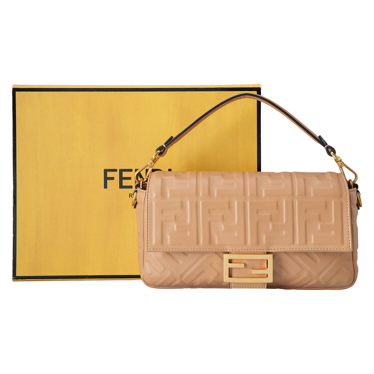 FENDI(USED)펜디 8BR793 바게트 체인 백