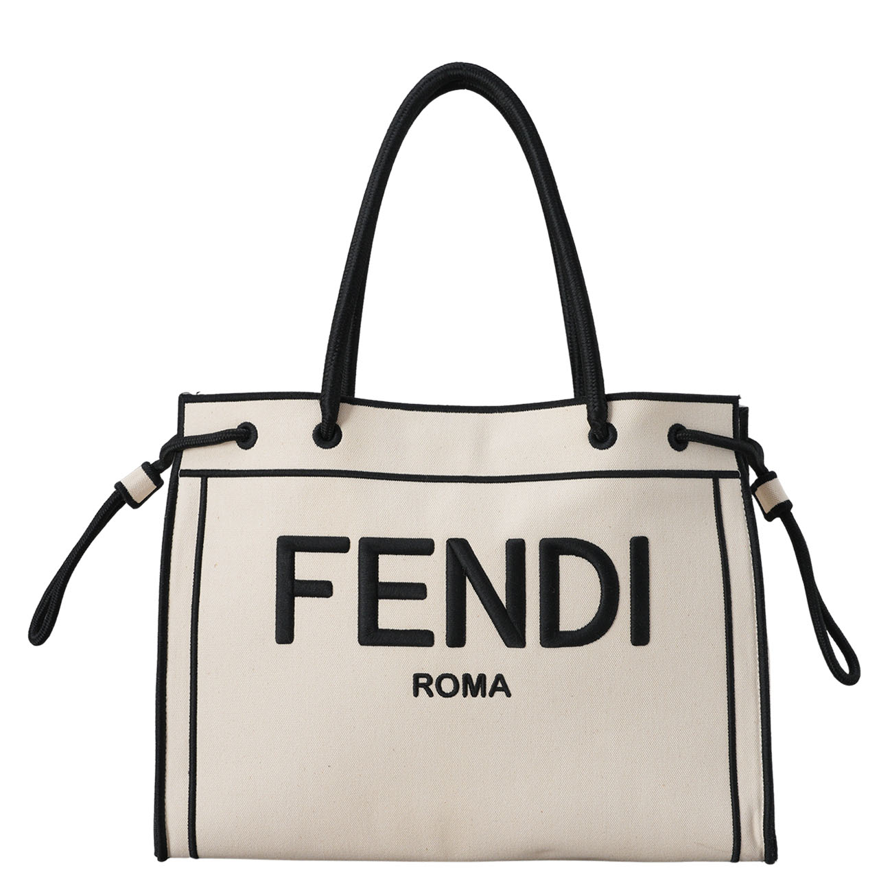 FENDI(USED)펜디 8BH378 로고 쇼퍼백