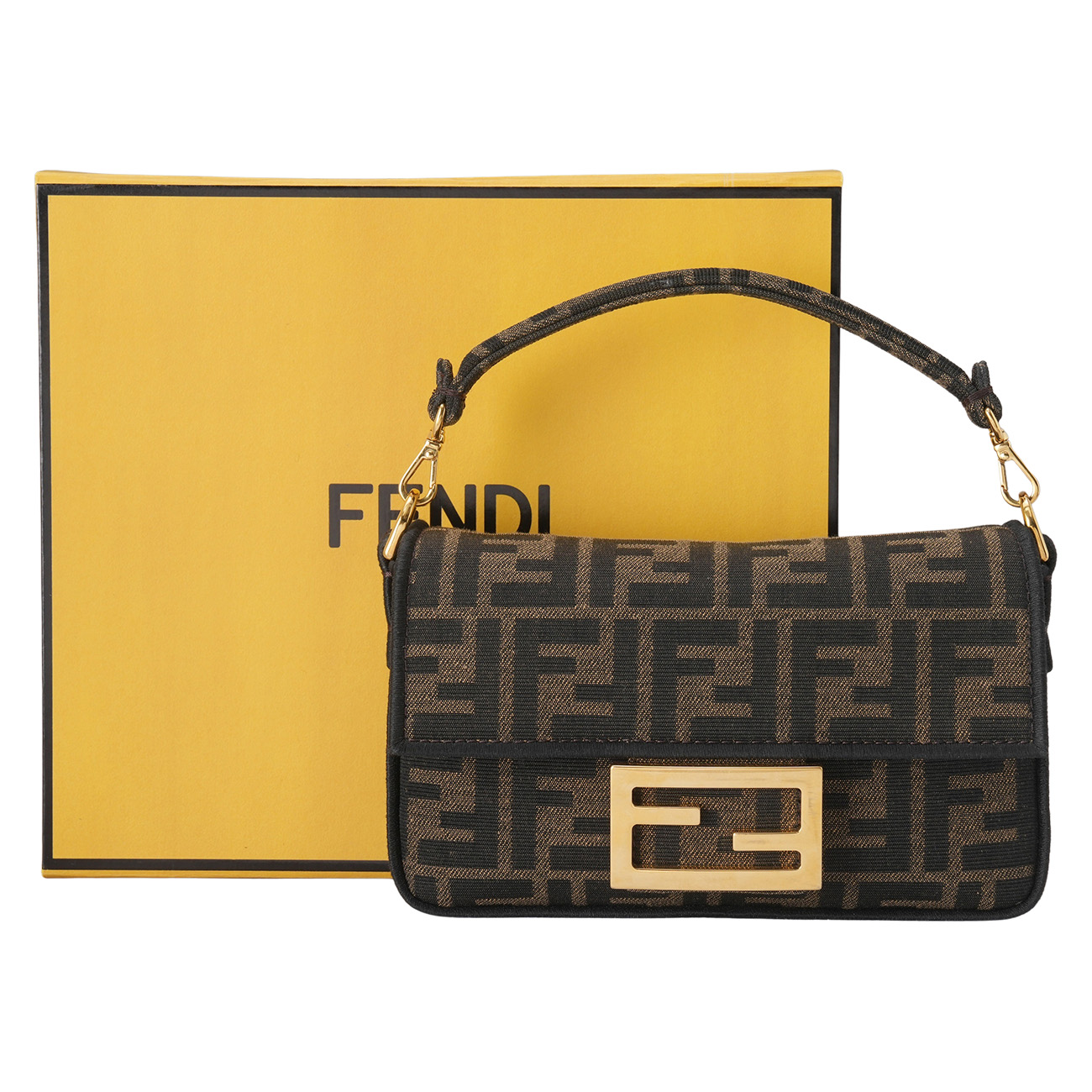 FENDI(USED)펜디 쥬카 바게트백 미니