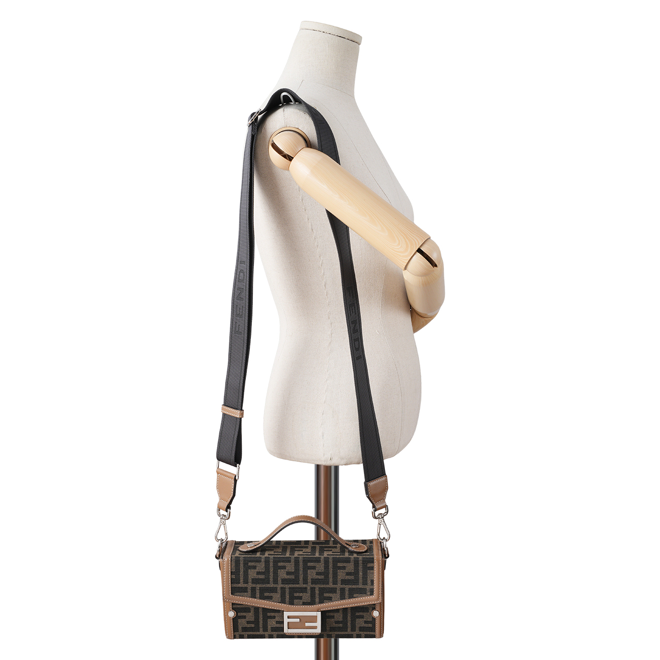 FENDI(USED)펜디 7VA565 소프트 트렁크 바게트 숄더백