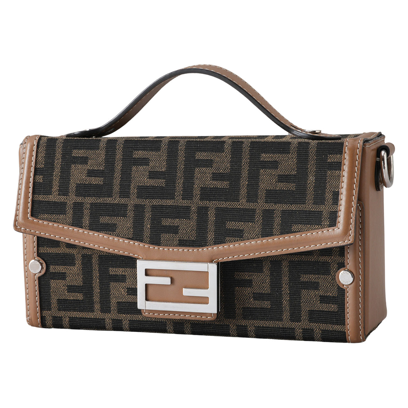 FENDI(USED)펜디 7VA565 소프트 트렁크 바게트 숄더백