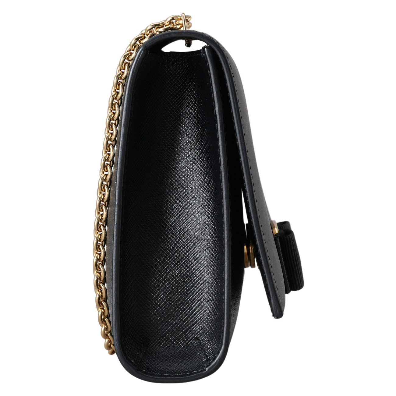 FERRAGAMO(USED)페레가모 바라 지니 미니 체인 크로스백