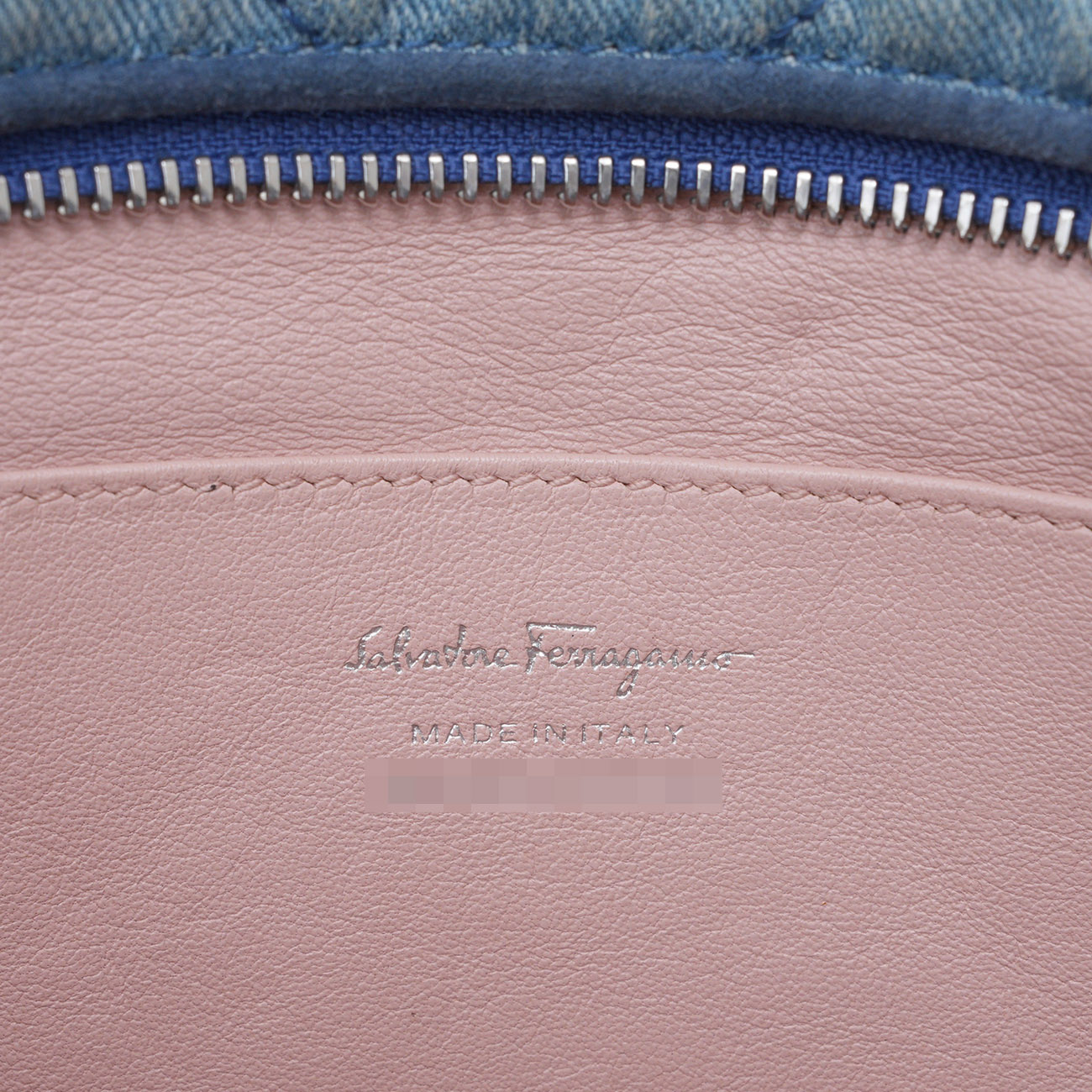 FERRAGAMO(USED)페레가모 데님 클러치백
