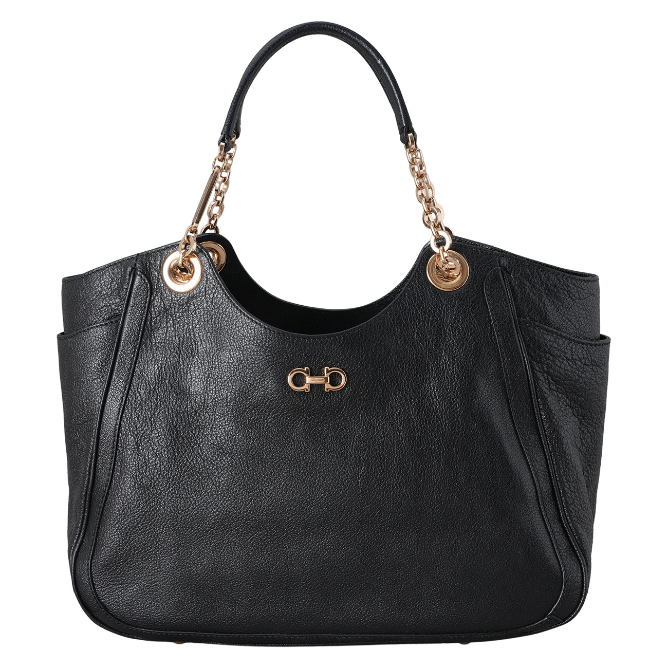 FERRAGAMO(USED)페레가모 체인 숄더백