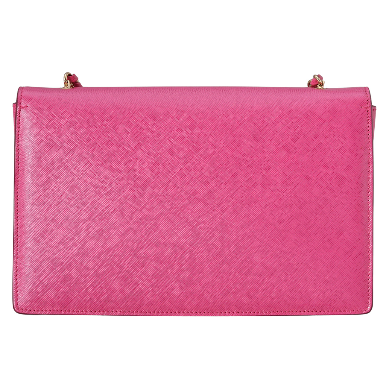 FERRAGAMO(USED)페레가모 지니 금장 체인 크로스백
