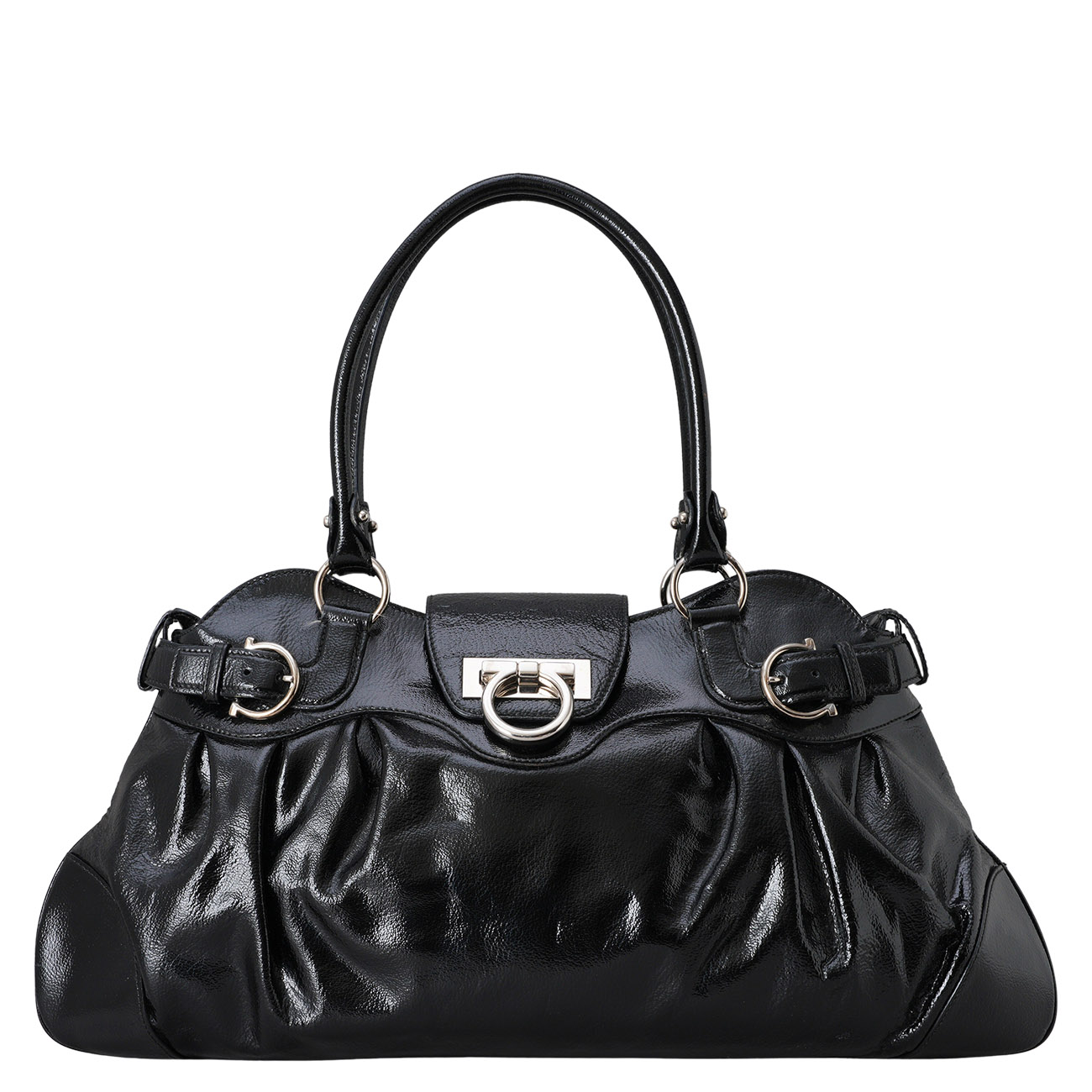 SALVATORE FERRAGAMO(USED)페레가모 페이던트 간치니 숄더백