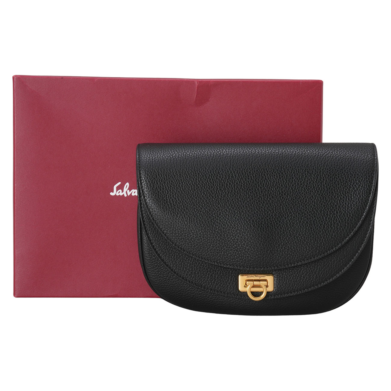 FERRAGAMO(USED)페레가모 간치니 숄더백