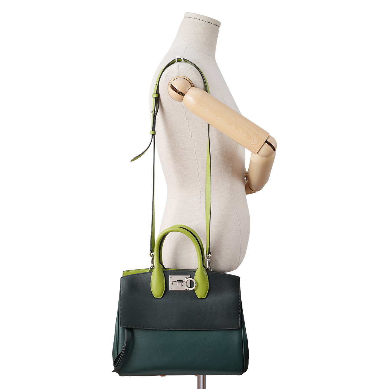 FERRAGAMO(USED)페레가모 스튜디오 탑핸들 숄더백