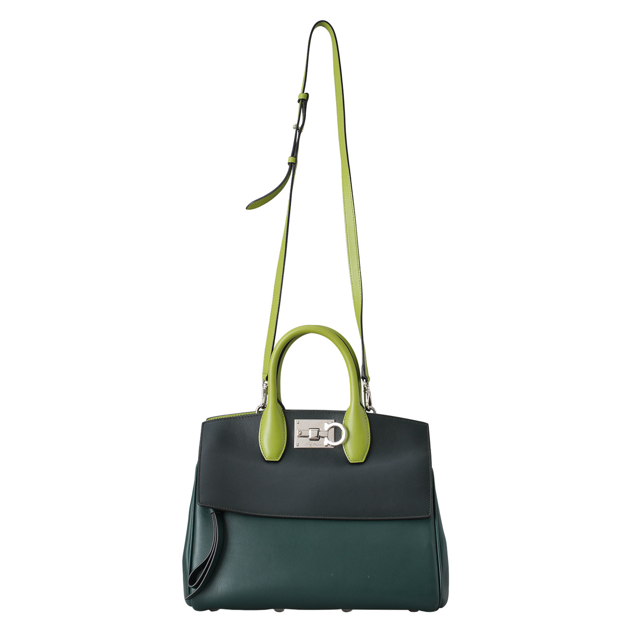 FERRAGAMO(USED)페레가모 스튜디오 탑핸들 숄더백