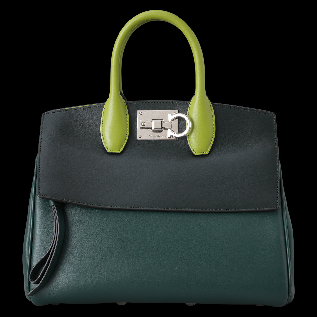 FERRAGAMO(USED)페레가모 스튜디오 탑핸들 숄더백