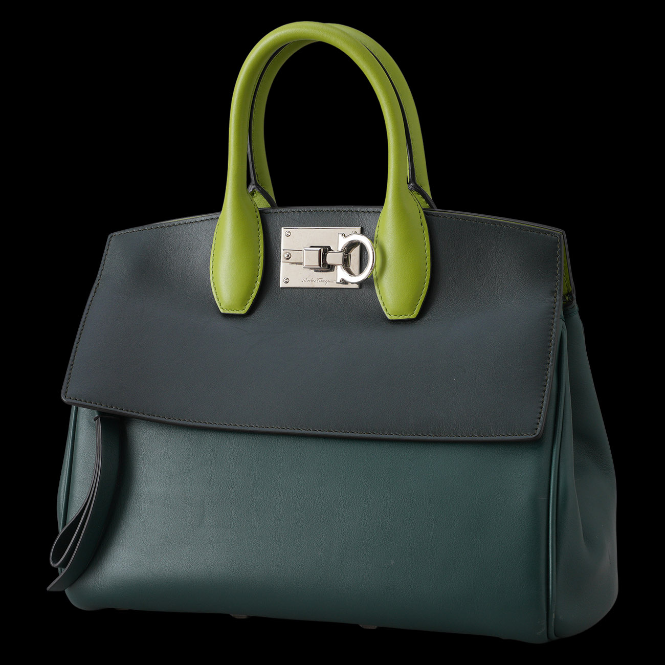 FERRAGAMO(USED)페레가모 스튜디오 탑핸들 숄더백
