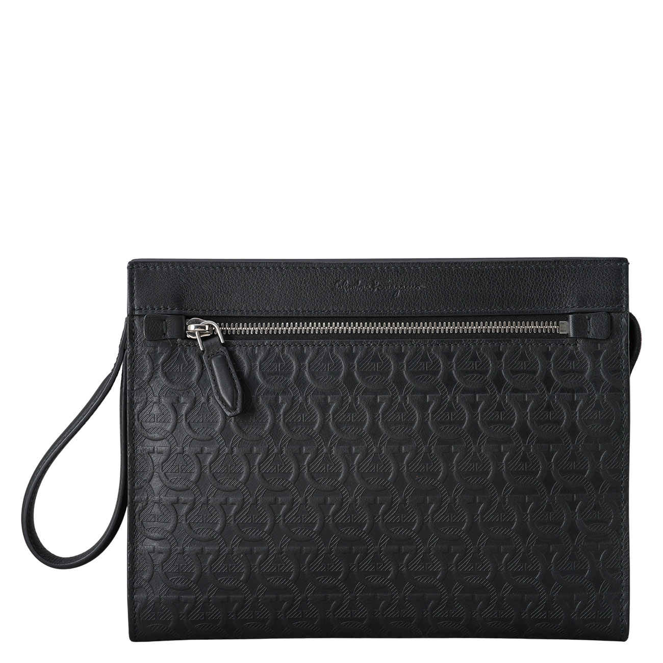 FERRAGAMO(USED)페레가모 간치니 패턴 클러치백