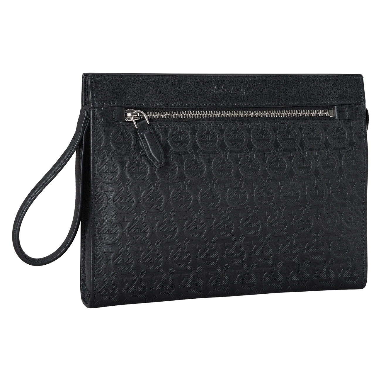 FERRAGAMO(USED)페레가모 간치니 패턴 클러치백
