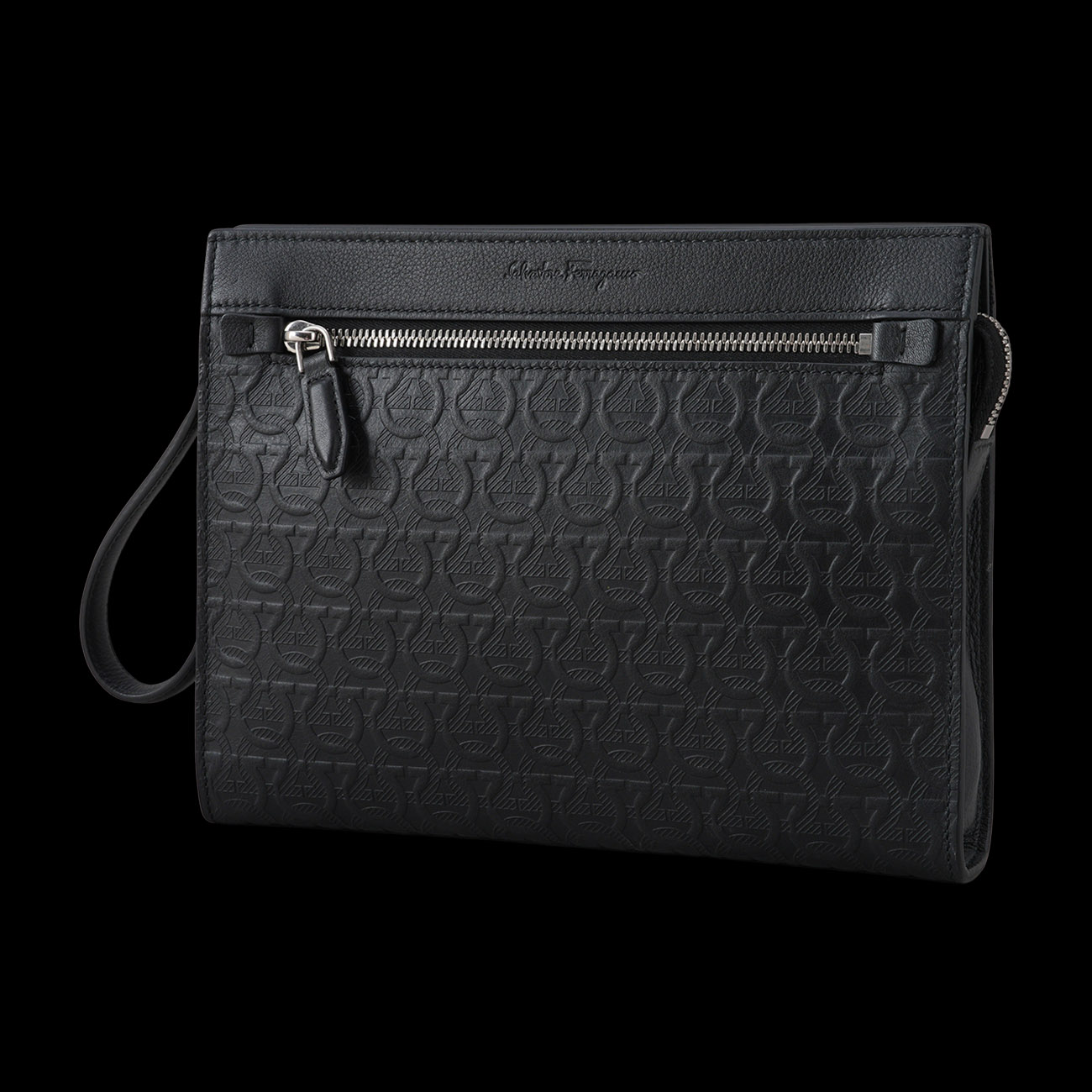 FERRAGAMO(USED)페레가모 간치니 패턴 클러치백