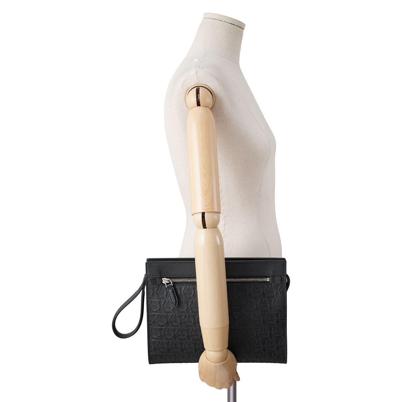FERRAGAMO(USED)페레가모 간치니 패턴 클러치백