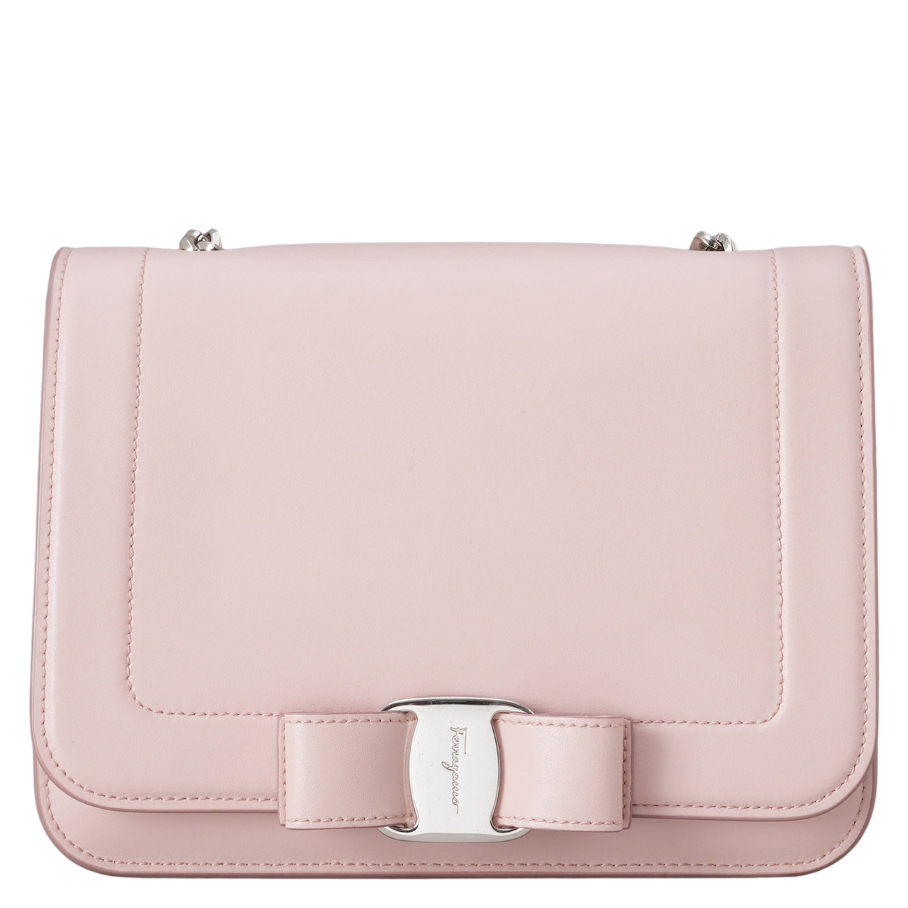 FERRAGAMO(USED)페레가모 바라 체인 숄더백