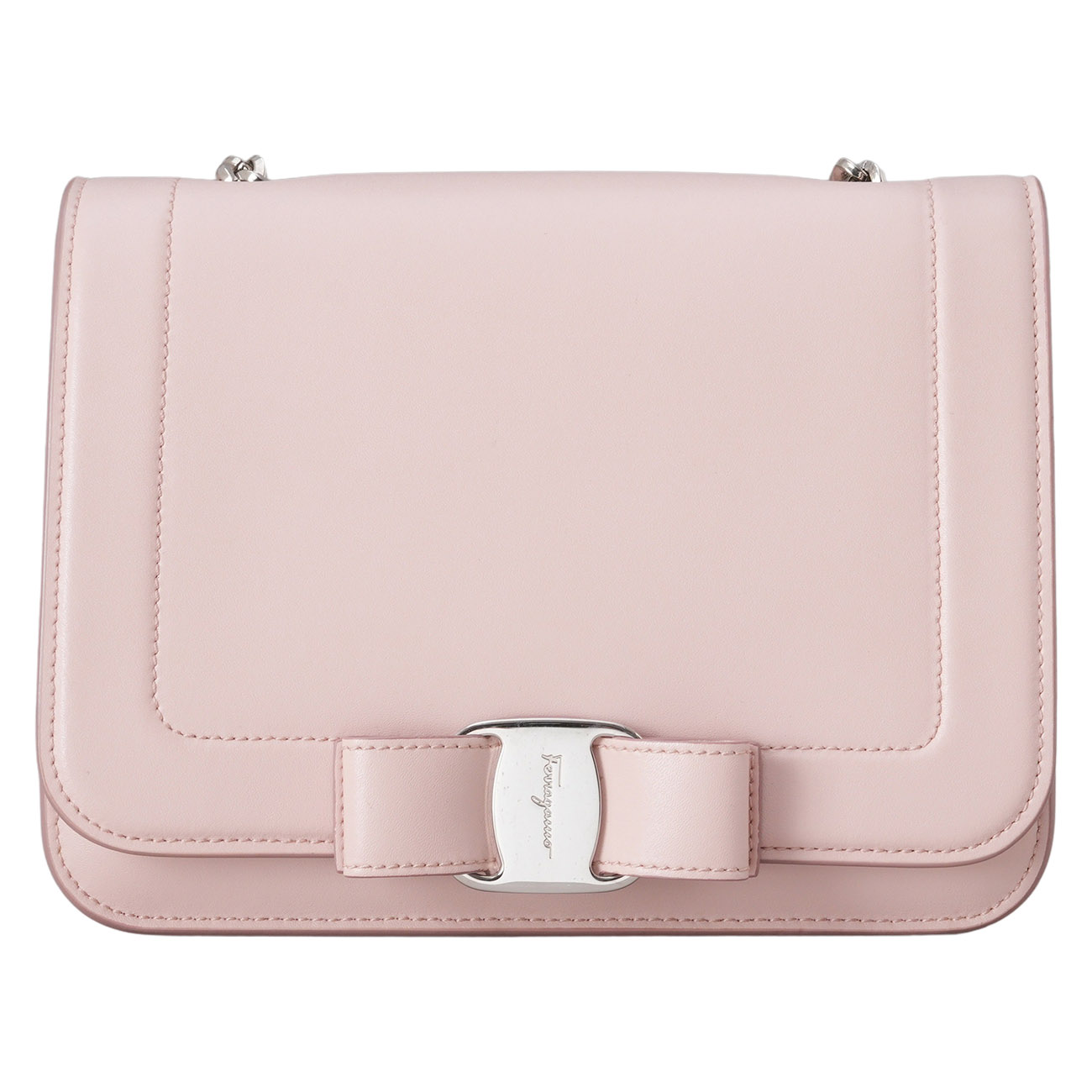 FERRAGAMO(USED)페레가모 바라 체인 숄더백