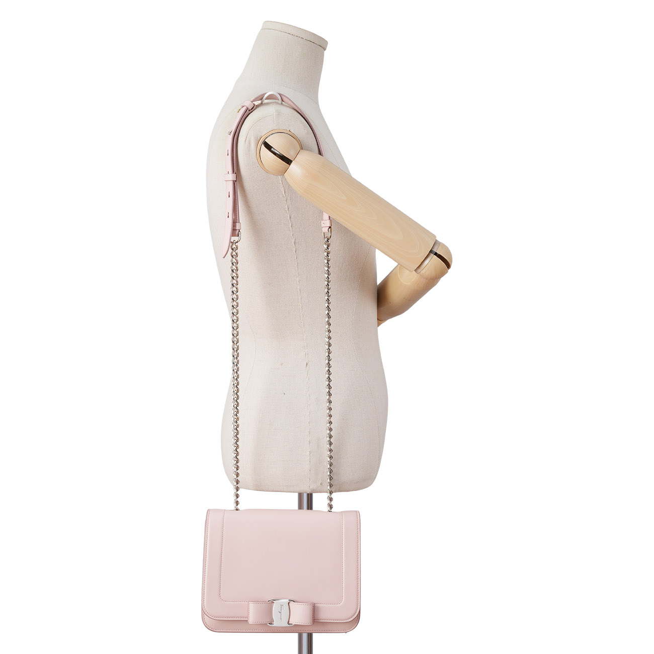FERRAGAMO(USED)페레가모 바라 체인 숄더백