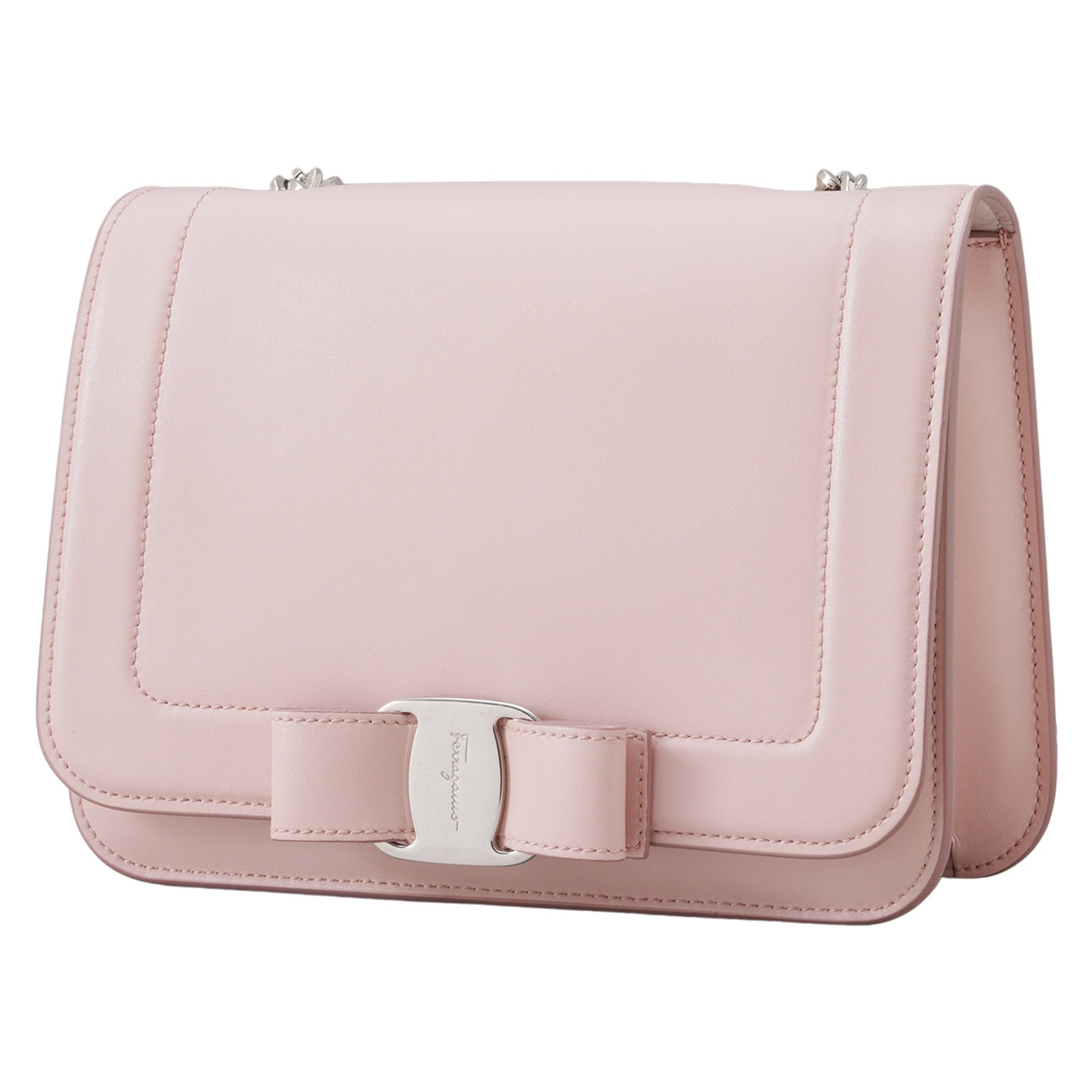 FERRAGAMO(USED)페레가모 바라 체인 숄더백