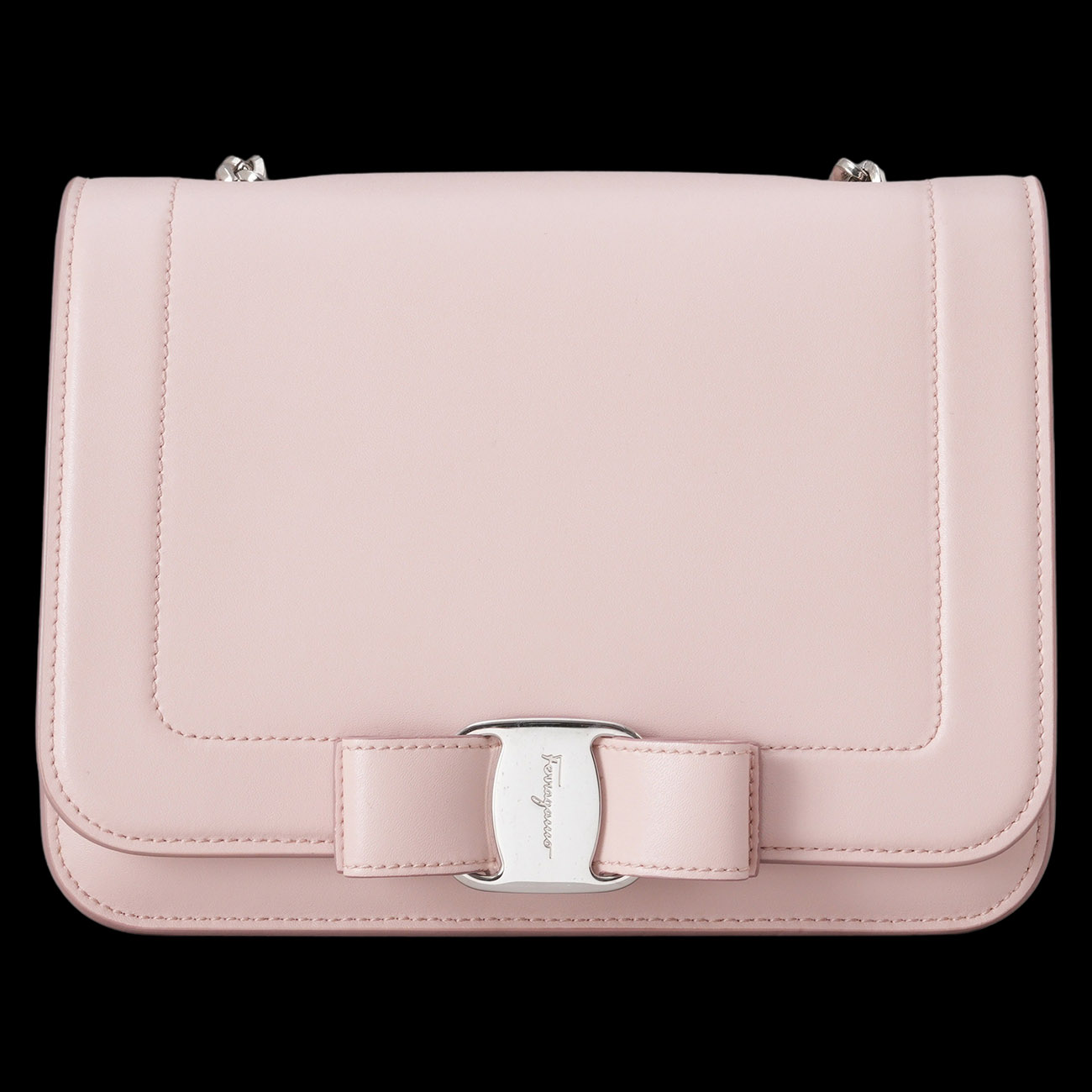 FERRAGAMO(USED)페레가모 바라 체인 숄더백