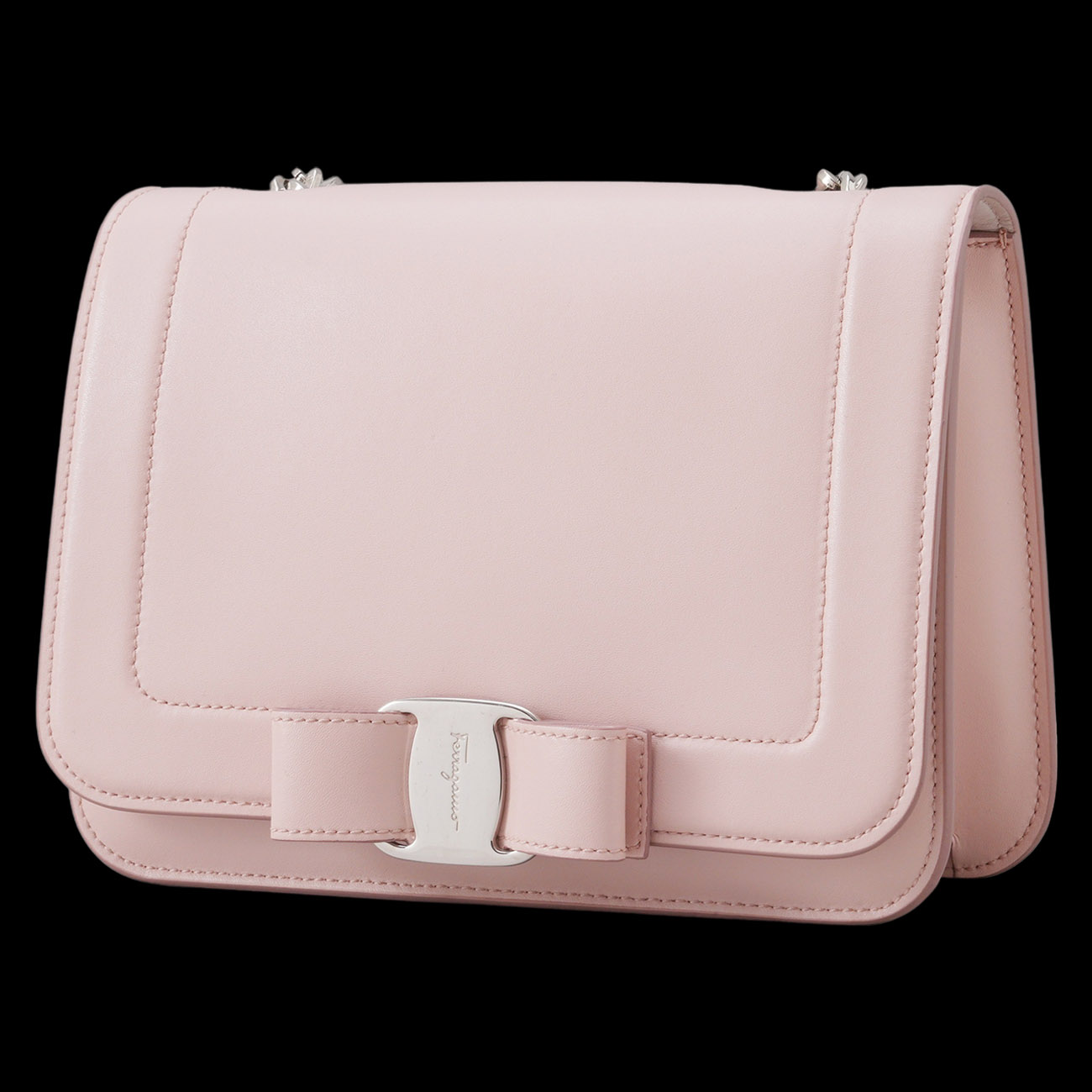 FERRAGAMO(USED)페레가모 바라 체인 숄더백