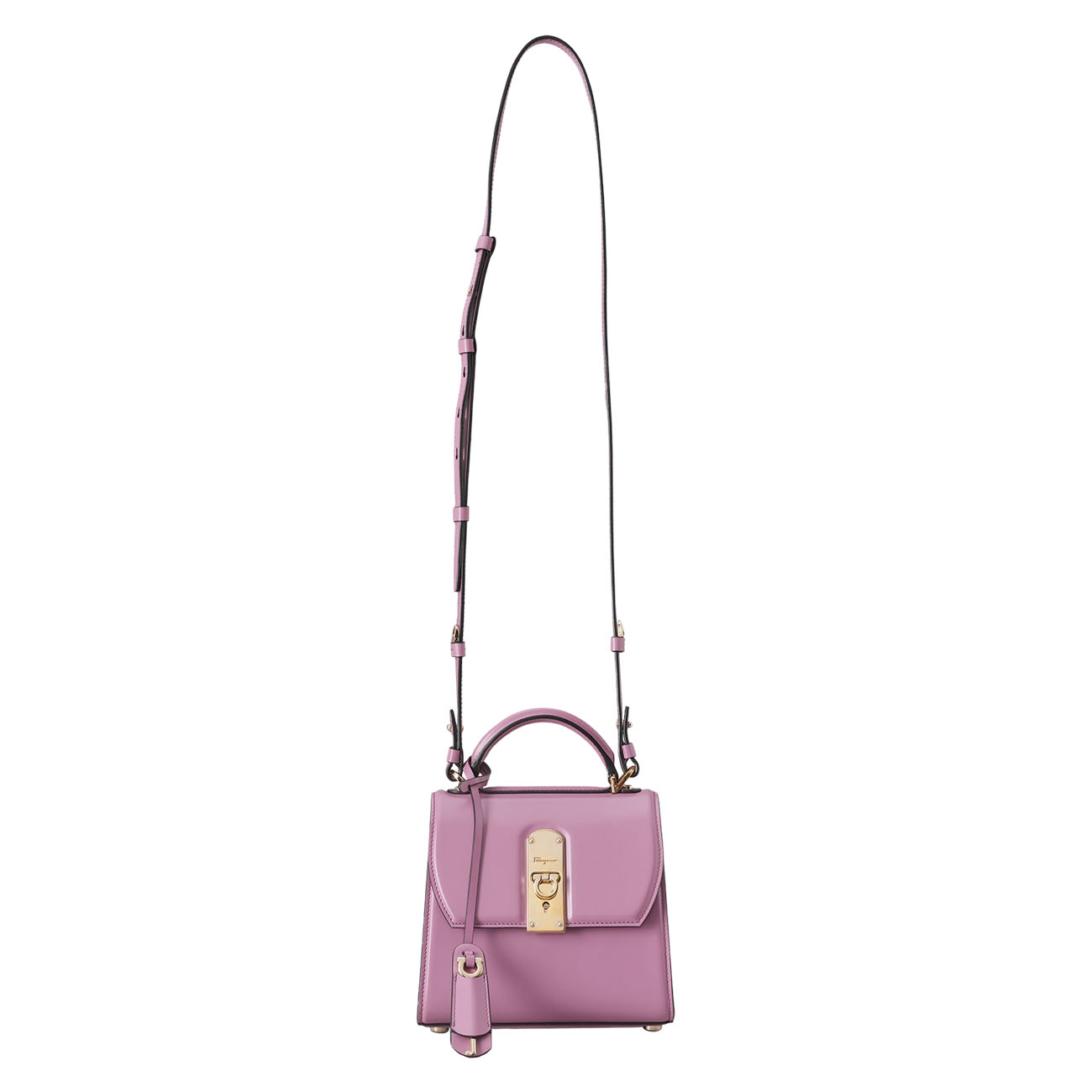 FERRAGAMO(USED)페레가모 21H647 간치니 박시즈 스몰 탑핸들 숄더백