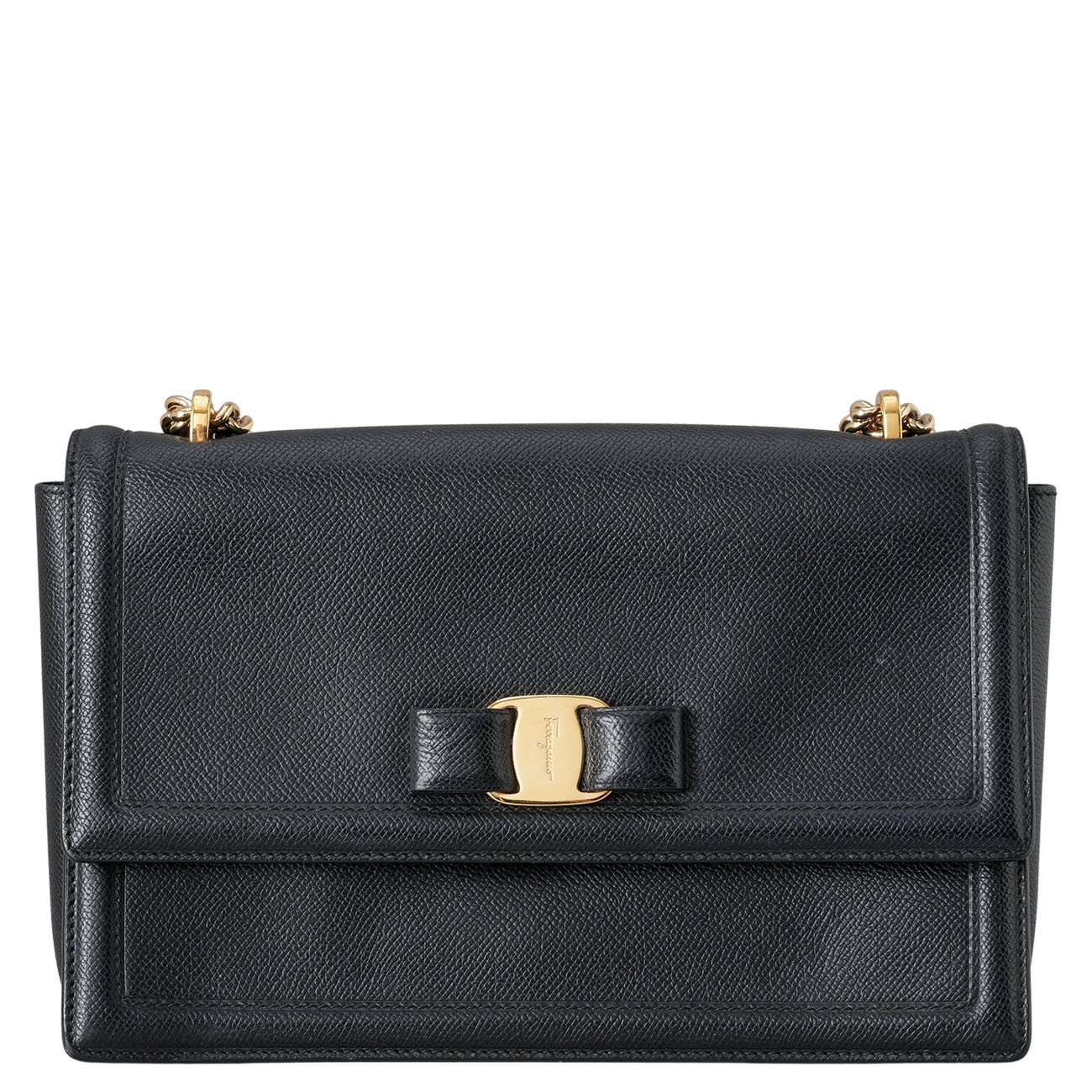 FERRAGAMO(USED)페레가모 바라 리본 숄더백