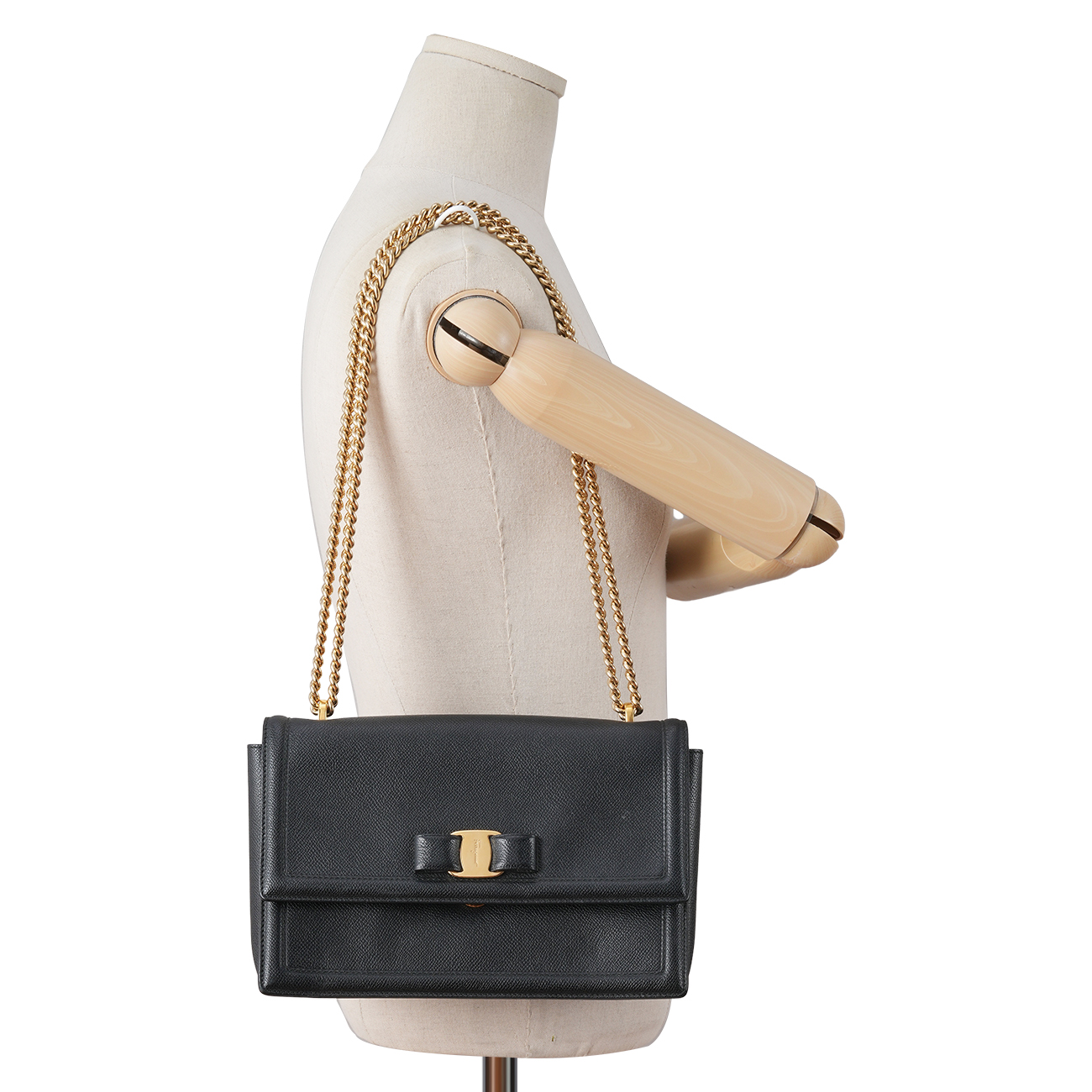 FERRAGAMO(USED)페레가모 바라 리본 숄더백