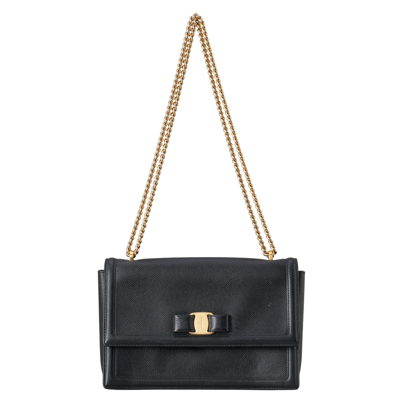FERRAGAMO(USED)페레가모 바라 리본 숄더백