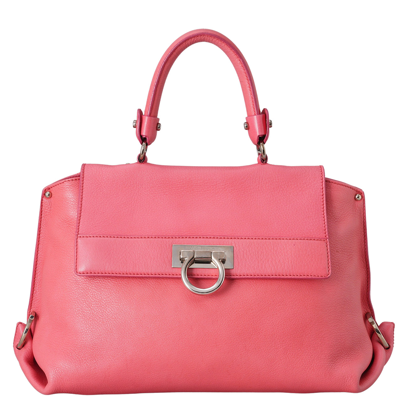 FERRAGAMO(USED)페레가모 간치니 토트겸 숄더백