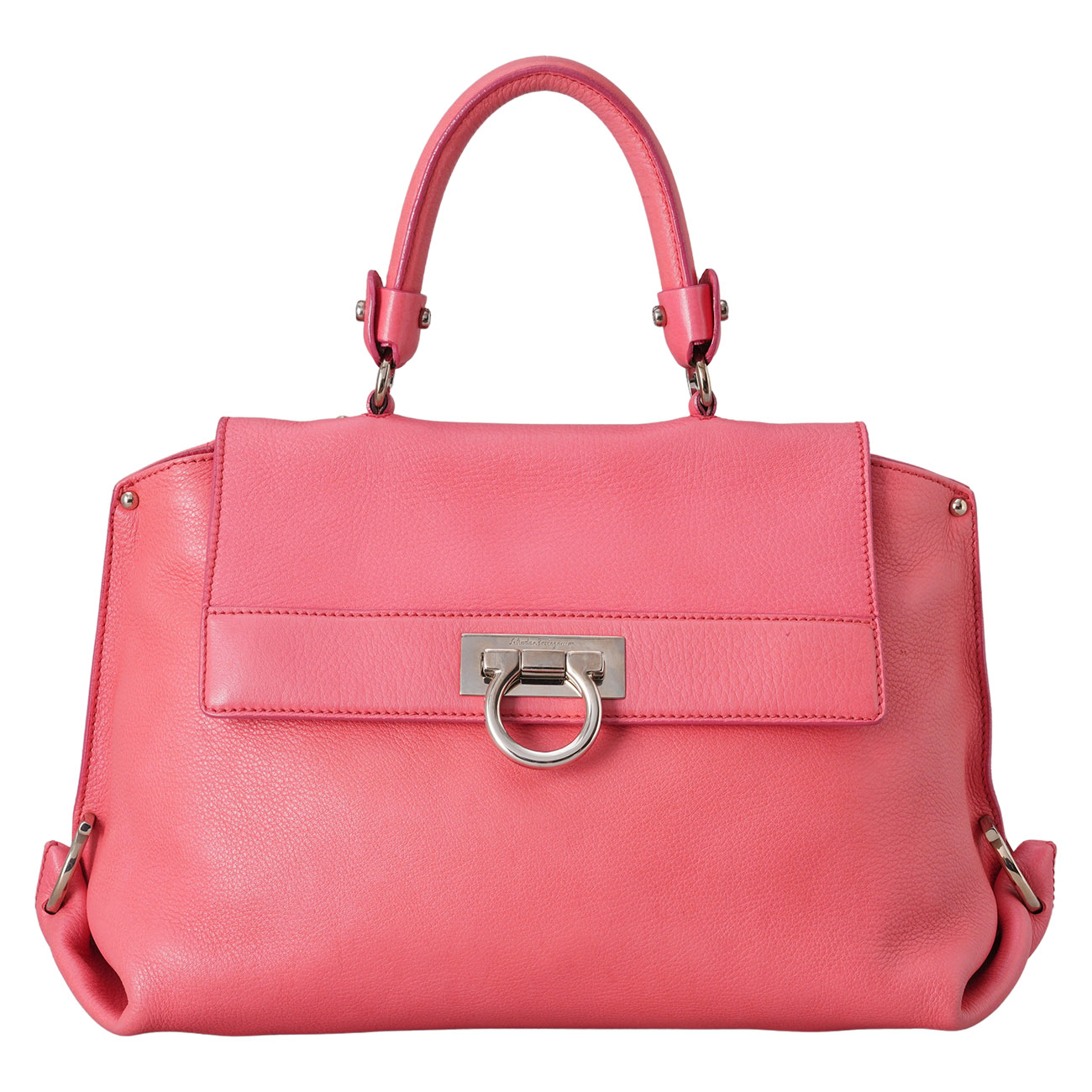 FERRAGAMO(USED)페레가모 간치니 토트겸 숄더백
