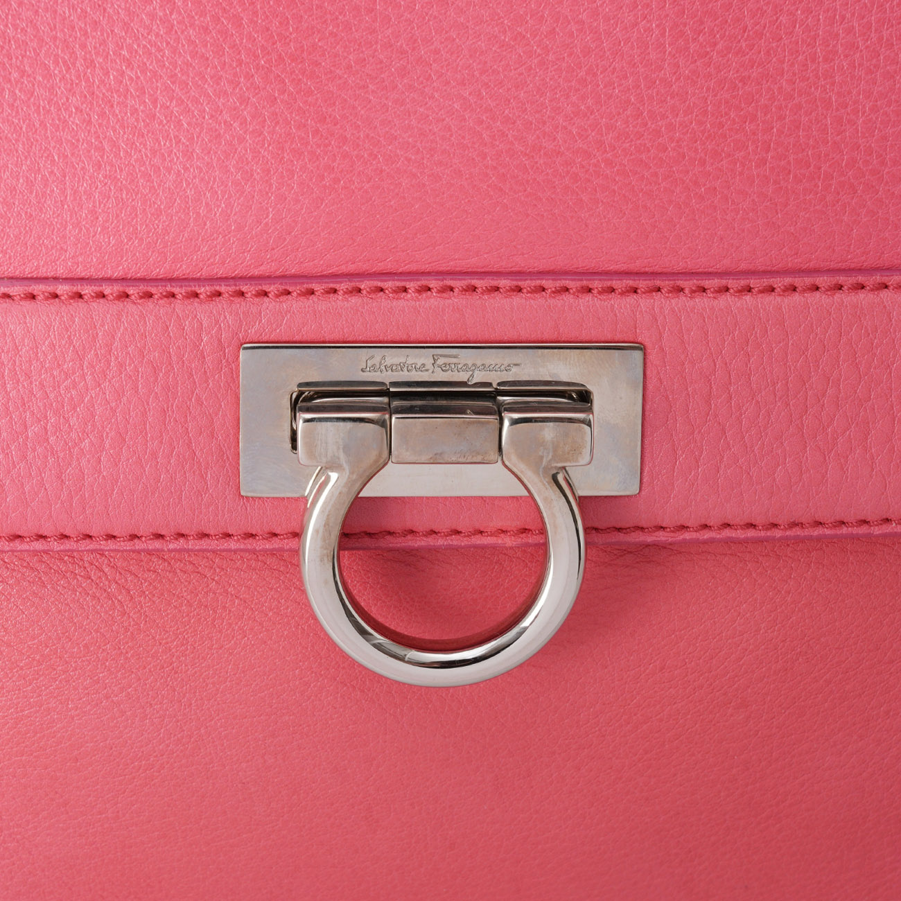 FERRAGAMO(USED)페레가모 간치니 토트겸 숄더백
