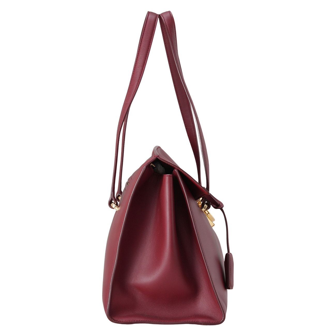 FERRAGAMO(USED)페레가모 간치니 버클 토트백