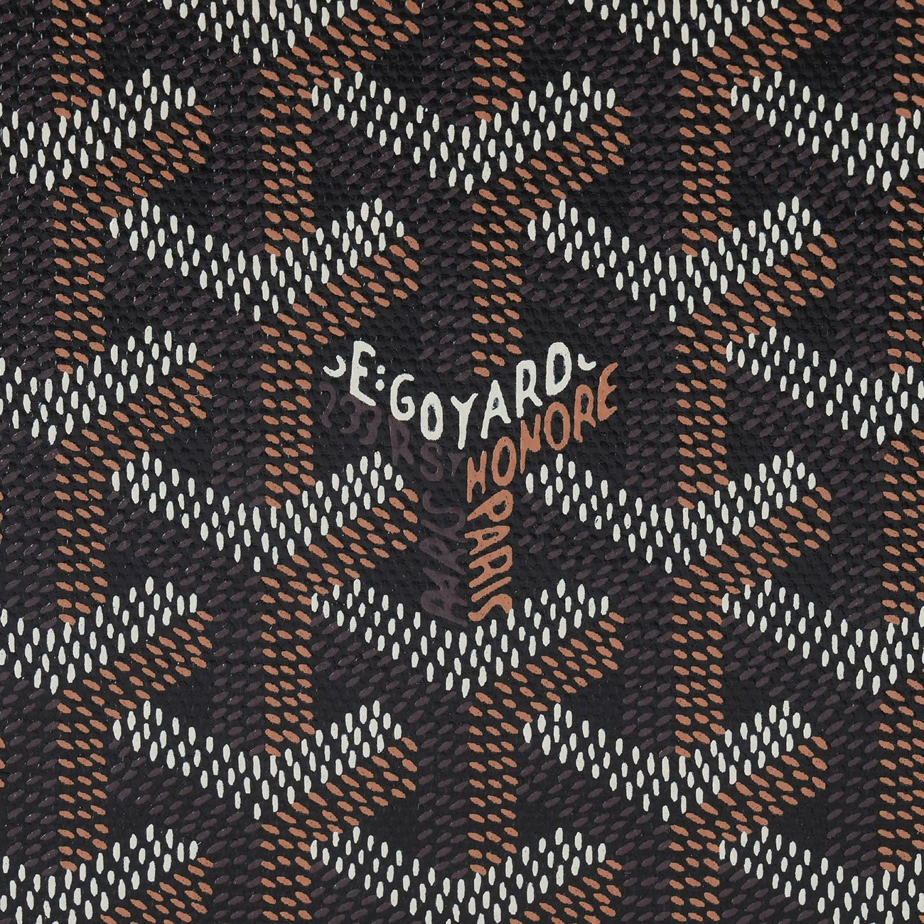 GOYARD(USED)고야드 생 토노레 트렁트 체인 숄더백