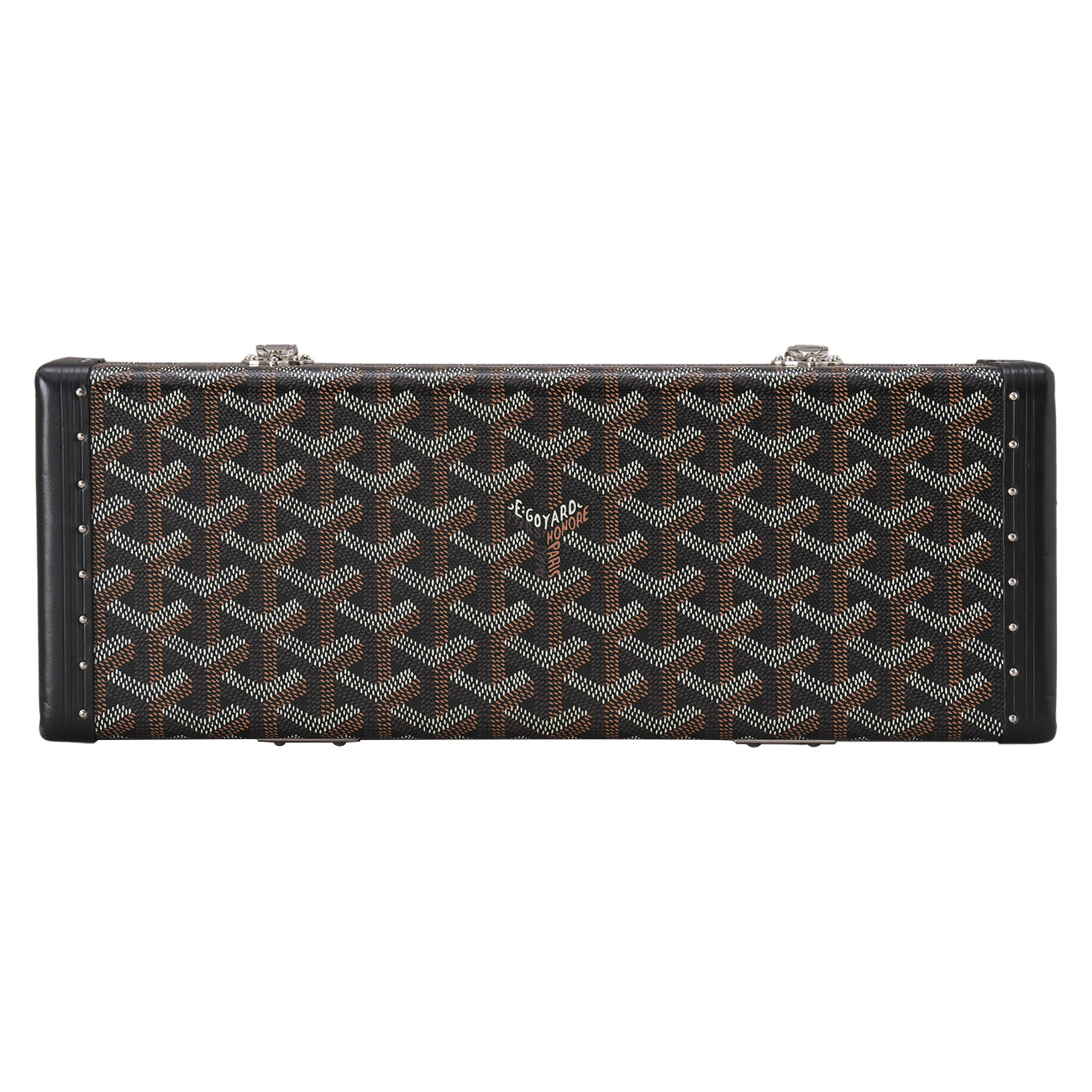 GOYARD(USED)고야드 생 토노레 트렁트 체인 숄더백