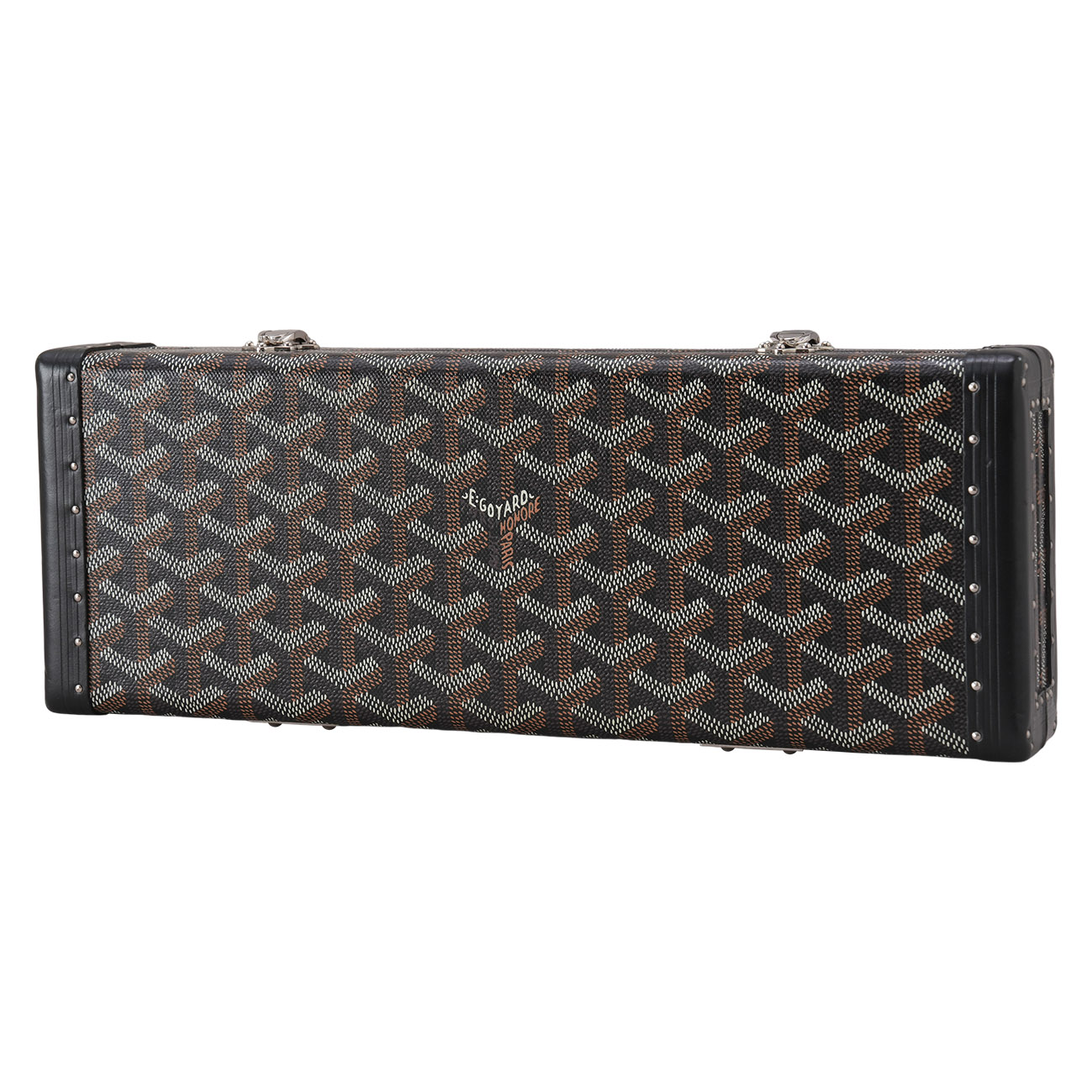 GOYARD(USED)고야드 생 토노레 트렁트 체인 숄더백