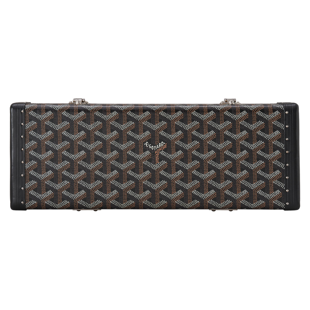 GOYARD(USED)고야드 생 토노레 트렁트 체인 숄더백