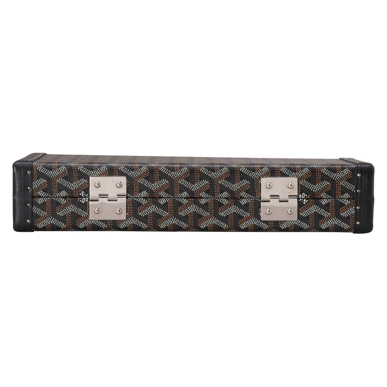 GOYARD(USED)고야드 생 토노레 트렁트 체인 숄더백