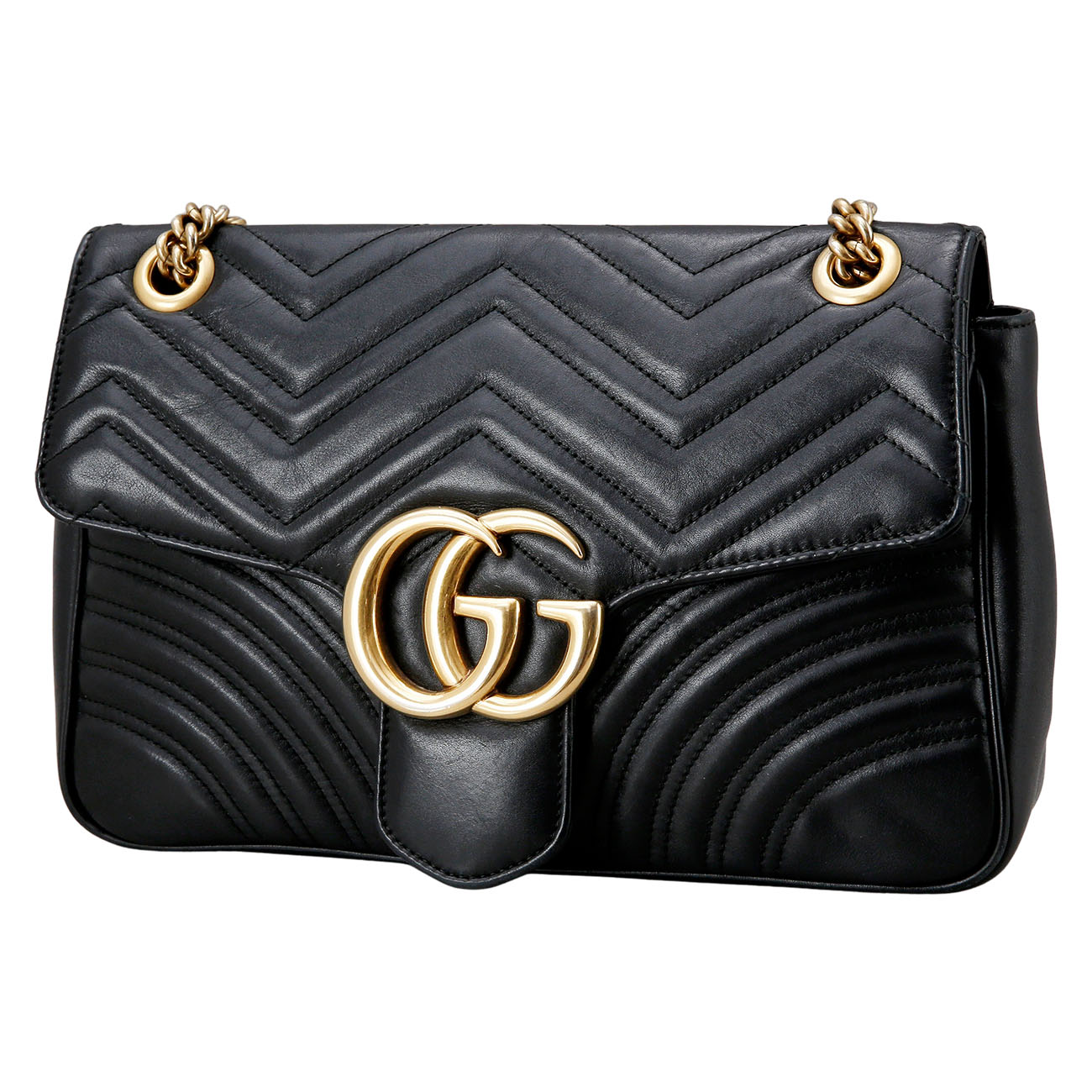 GUCCI(USED)구찌 마몽트 마틀라세  숄더백
