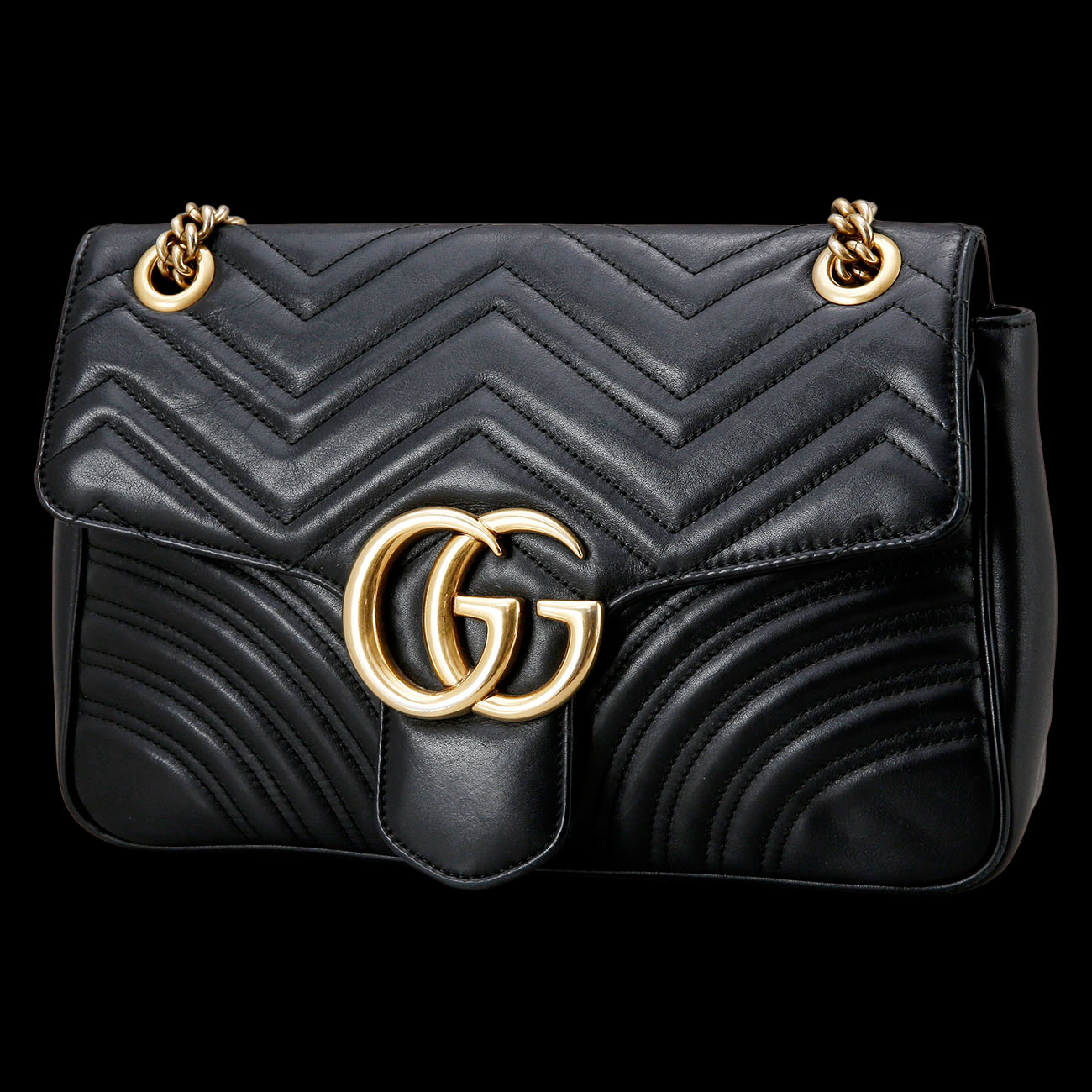 GUCCI(USED)구찌 마몽트 마틀라세  숄더백