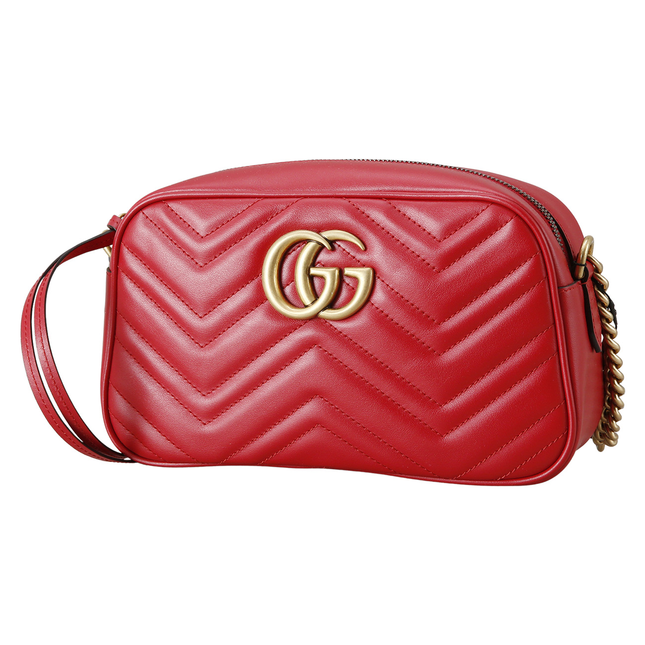 GUCCI(USED)구찌 447632 GG마몽 마틀라세 스몰 카메라백
