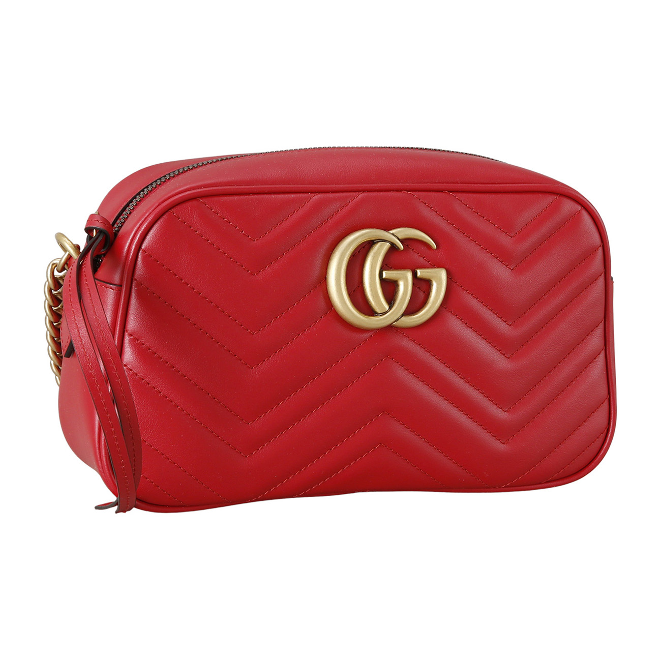 GUCCI(USED)구찌 447632 GG마몽 마틀라세 스몰 카메라백