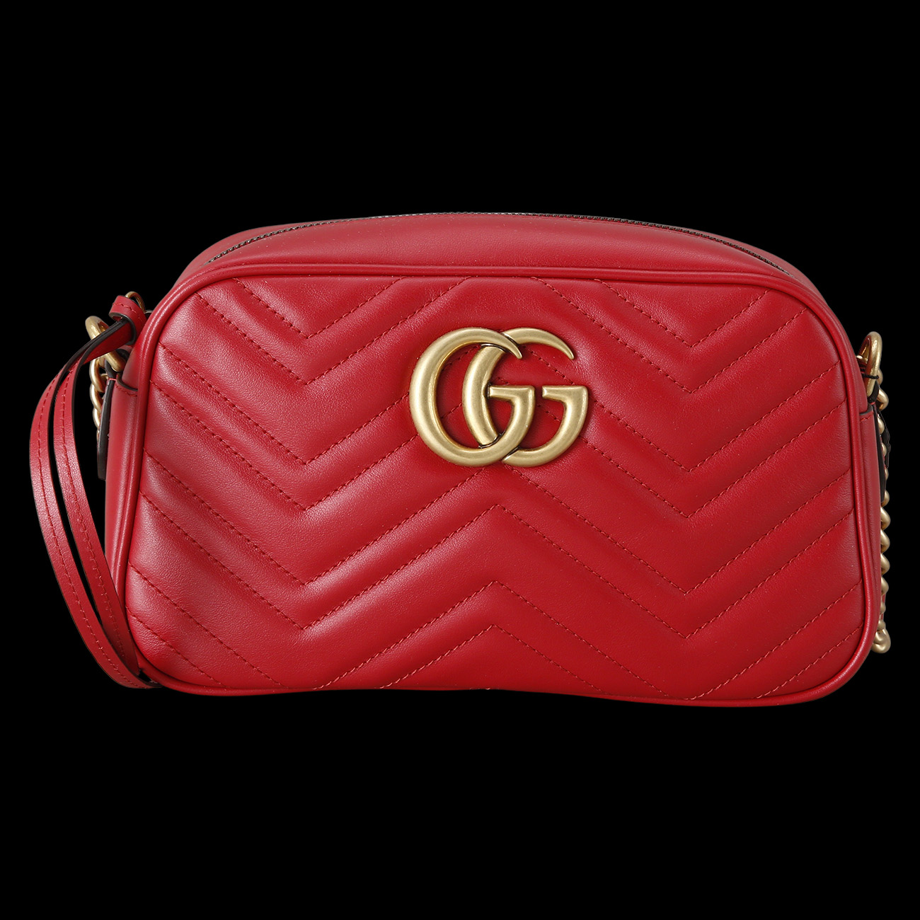 GUCCI(USED)구찌 447632 GG마몽 마틀라세 스몰 카메라백