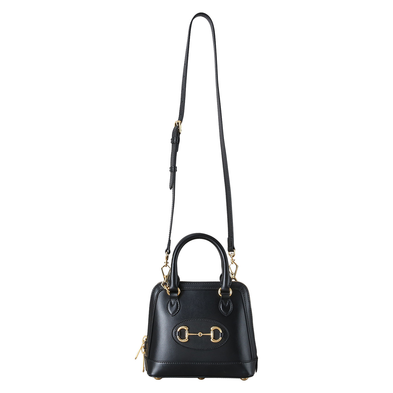 GUCCI(USED)구찌 640716 홀스빗 1955 미니 탑 핸들백