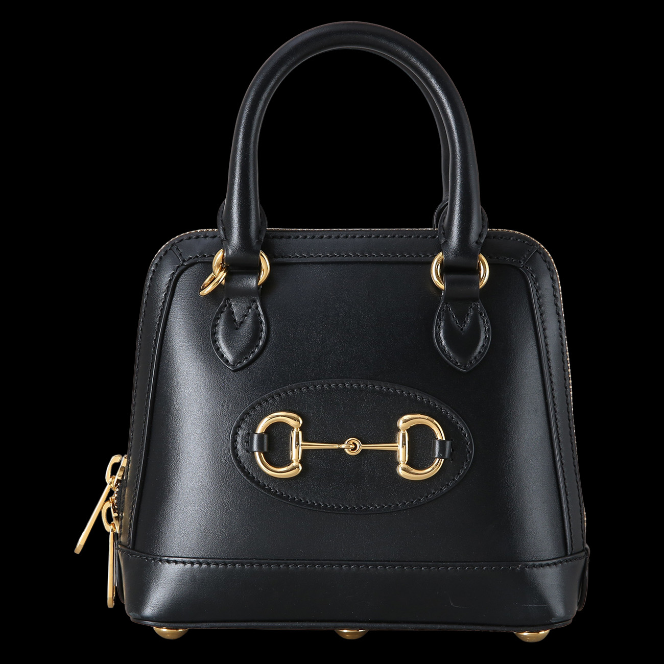 GUCCI(USED)구찌 640716 홀스빗 1955 미니 탑 핸들백