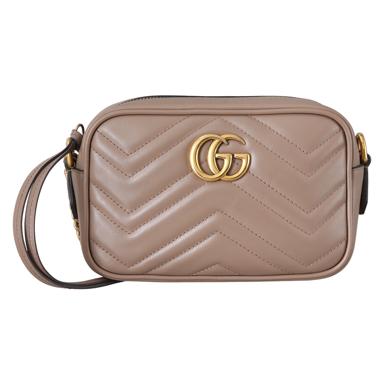 GUCCI(USED)구찌 448065 GG마몽 마틀라세 미니 카메라백