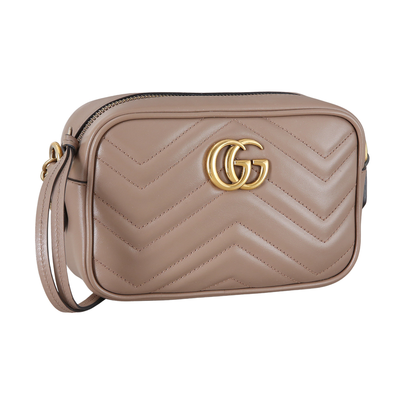 GUCCI(USED)구찌 448065 GG마몽 마틀라세 미니 카메라백